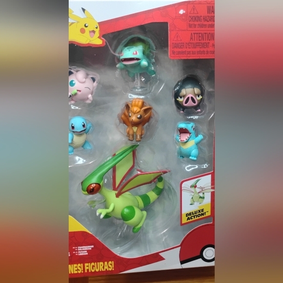 Pokemon Battle Ready Battle Figure Multi-Pack 10 Figures Flygon, Pikachu - Picture 11 of 16